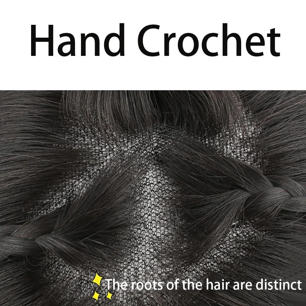 Topper Aus 100% Echthaar For Frauen Atmungsaktives Mesh-Toupet For Den Sommer Kein Pony-Clip Im Oberen Haarteil Handgewebte Haarverlängerungen Ohne Pony For Dünner Werdendes Haar (Size : 12 inch)