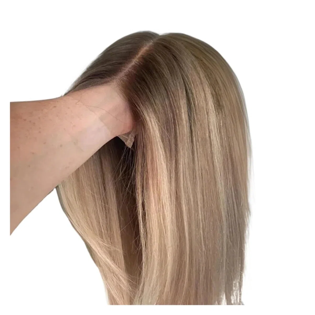 Blonde farbige Lace-Front-Bob-Perücken, 13x4, leimloses, kurzes Remy-Haar(13X4_18INCHES)