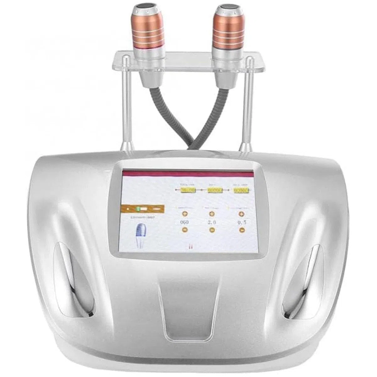 Facelifting Maschine, RF-Schönheitsinstrument Mit Doppelsonde (3,0 Mm/4,5 Mm), 7-Zoll-Touchscreen, Zur Faltenentfernung Und Zur Verwendung Im Anti-Aging-Schönheitssalon