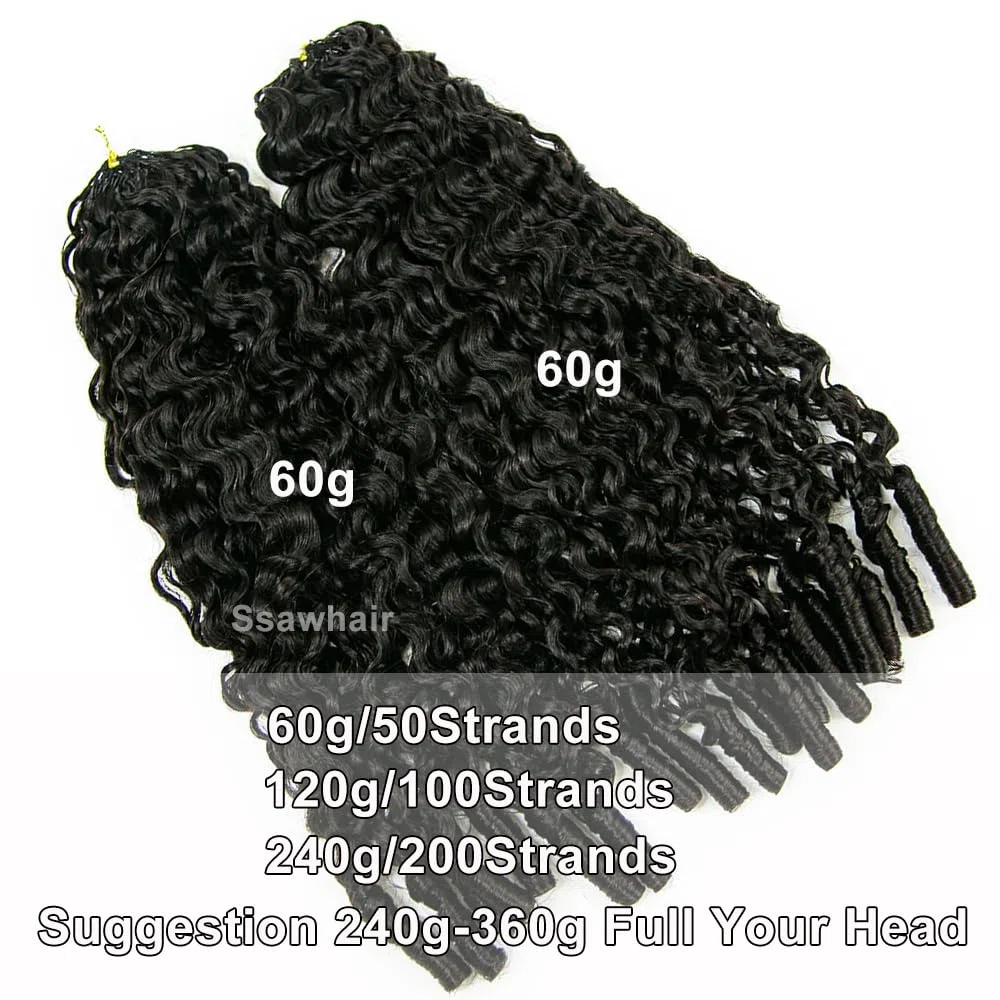 Haarverlängerung, Echthaar, gelockt, vorgetrennt, 45,7 cm, 120 g